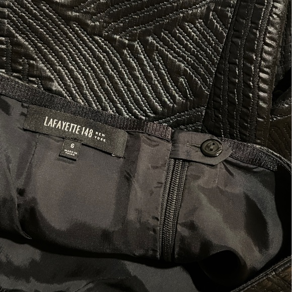 LAFAYETTE 148 | Vegan Leather Skirt | US 6 - Picture 5 of 7